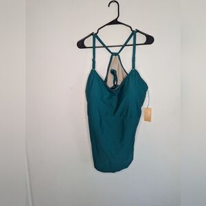 NWT Kona Sol Women's Racerback Tankini Top Size 3X (24-26)